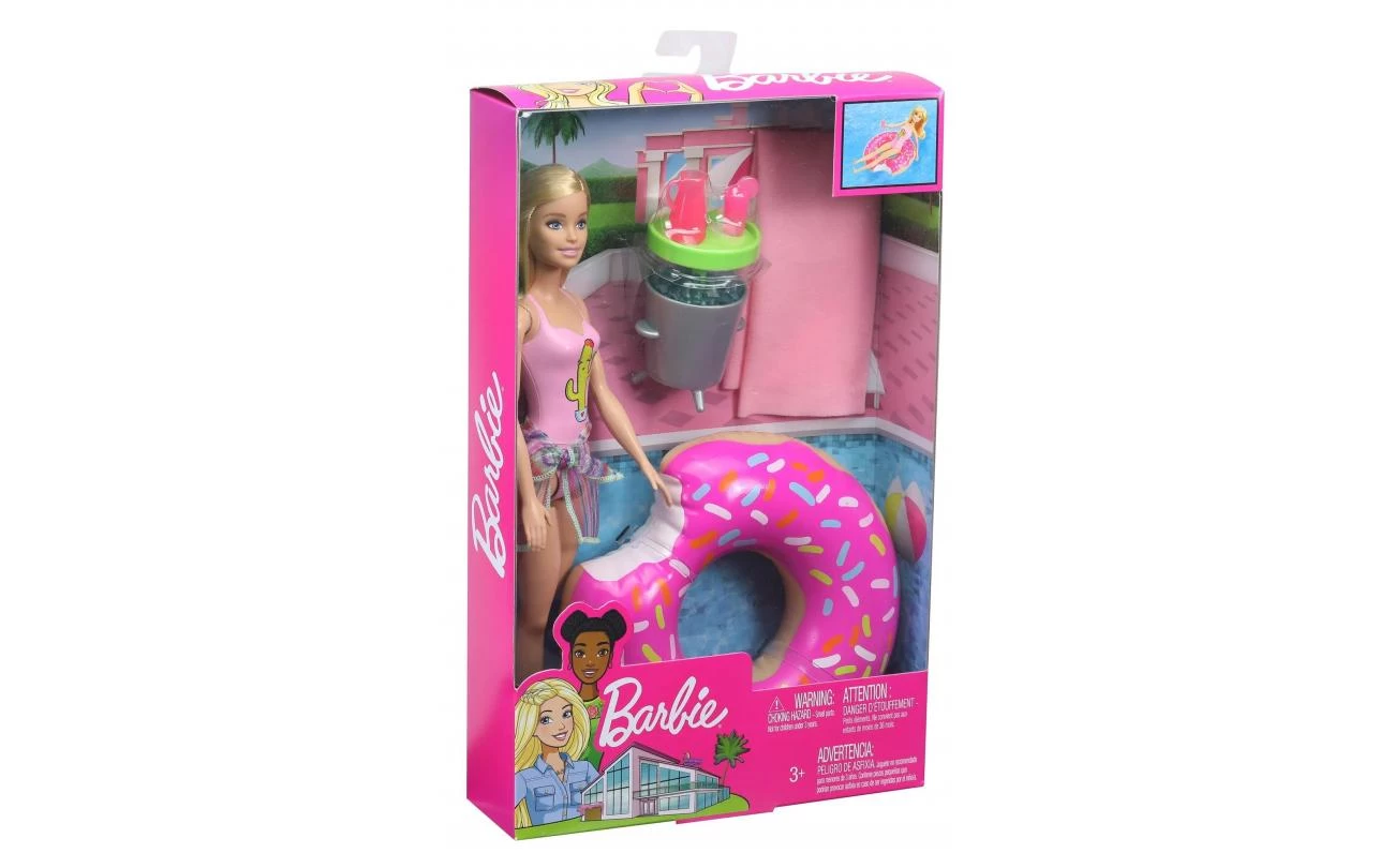 Zwemfeest Barbie 1 Zwemfeest Barbie