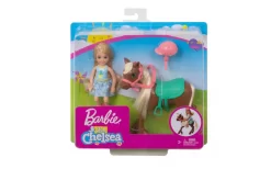 Barbie Chelsea En Bruine Pony