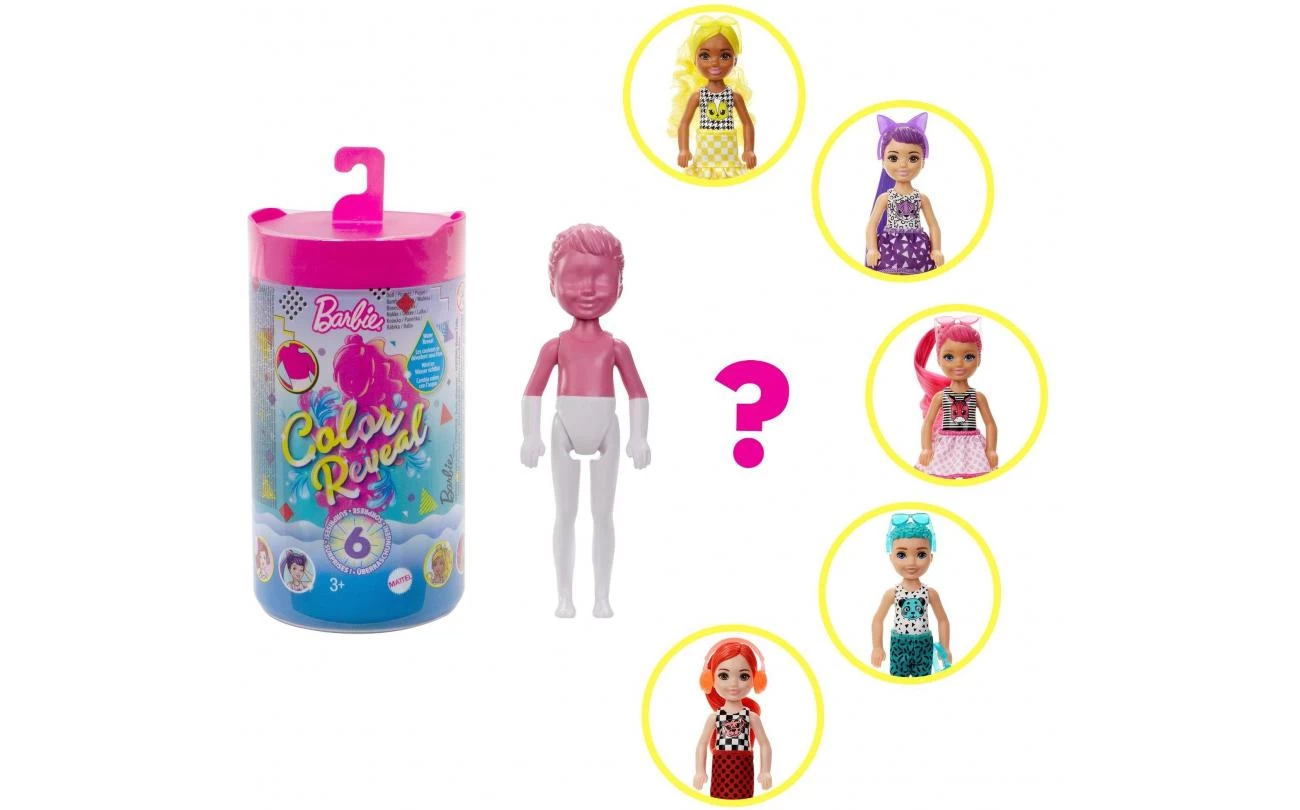 Barbie - Chelsea Color Reveal Serie 3.1 2 Barbie - Chelsea Color Reveal Serie 3.1 - Afbeelding 2