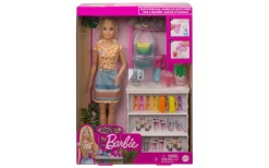 Barbie Smoothie Bar Speelset Met Barbie Pop