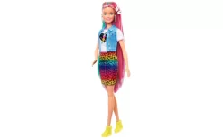Barbie Leopard Regenbooghaar Pop -Barbie 01618273 004.20bba810