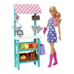 Barbie Boerenmarkt Speelset -Barbie 0194735015542 2