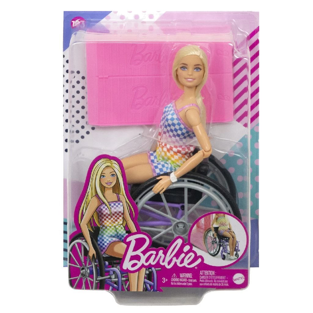 Barbie Fashionista Met Rolstoel 1 Barbie Fashionista Met Rolstoel