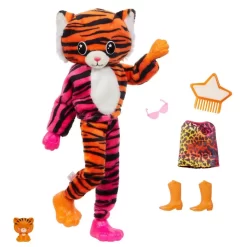Barbie Cutie Reveal Jungle Series Tijger -Barbie 0194735106561 2