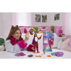 Barbie Cutie Reveal Jungle Series Tijger -Barbie 0194735106561 6
