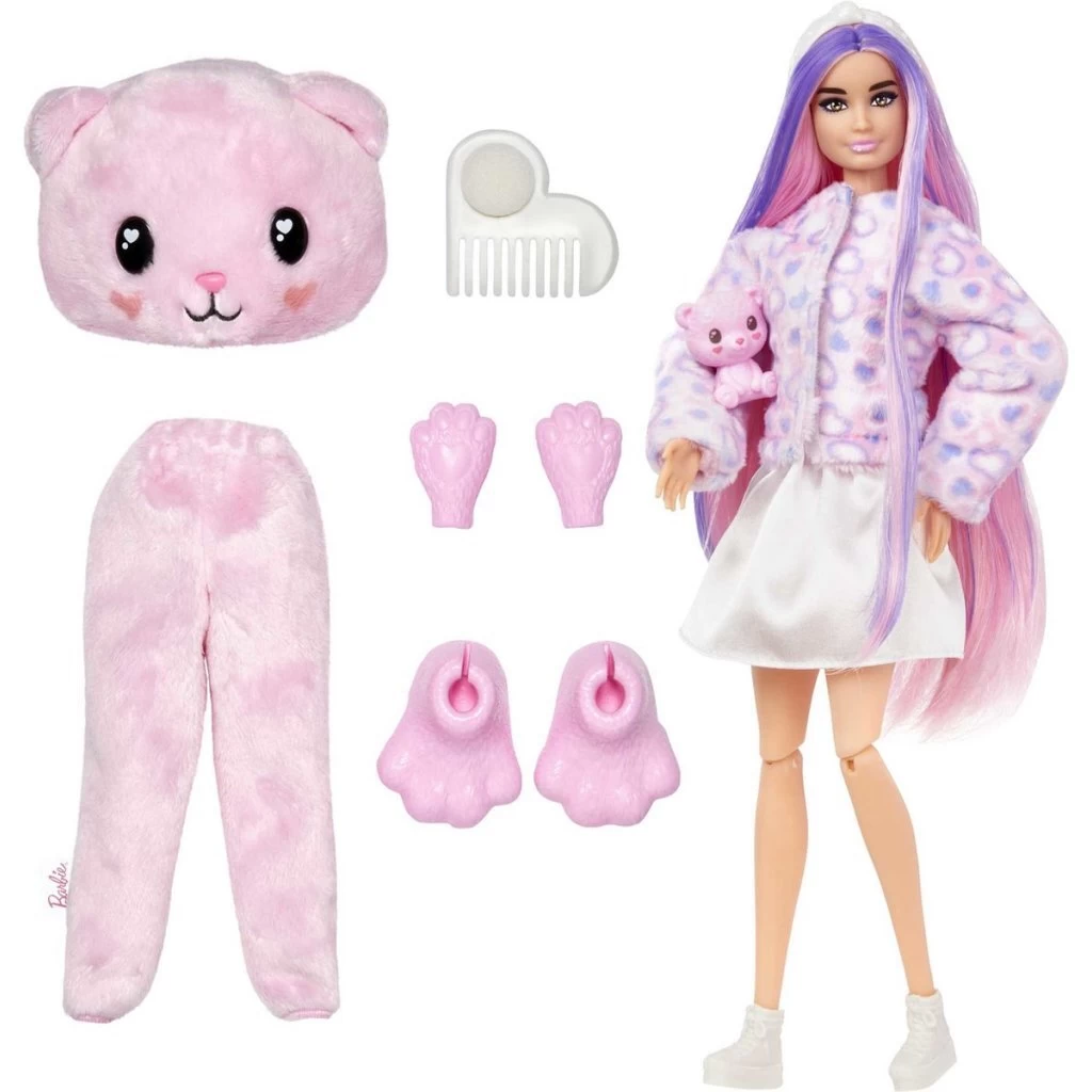 Barbie Cutie Reveal Coxy Cute Tees Teddy Pop 2 Barbie Cutie Reveal Coxy Cute Tees Teddy Pop - Afbeelding 2