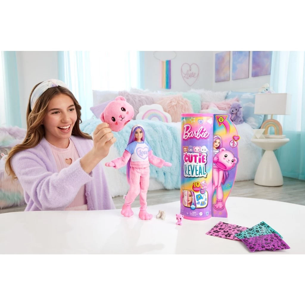 Barbie Cutie Reveal Coxy Cute Tees Teddy Pop 5 Barbie Cutie Reveal Coxy Cute Tees Teddy Pop - Afbeelding 5