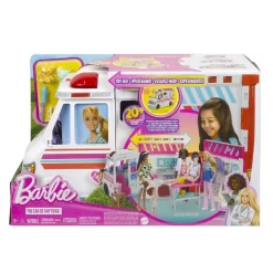 Barbie Ambulance + Licht En Geluid