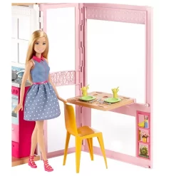 Barbie Huis Met 2 Verdiepingen En Pop -Barbie 0887961374988 5 1