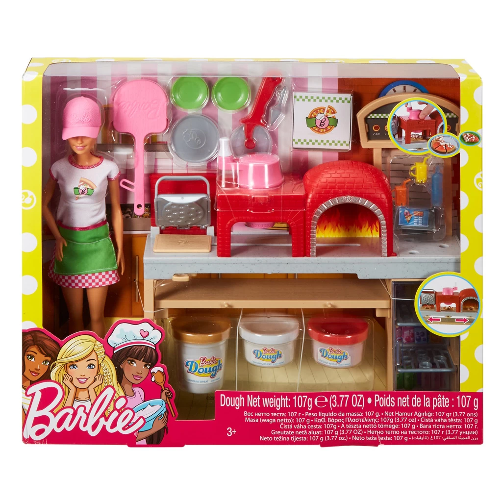 Barbie Pizzabakker Speelset 2 Barbie Pizzabakker Speelset - Afbeelding 2