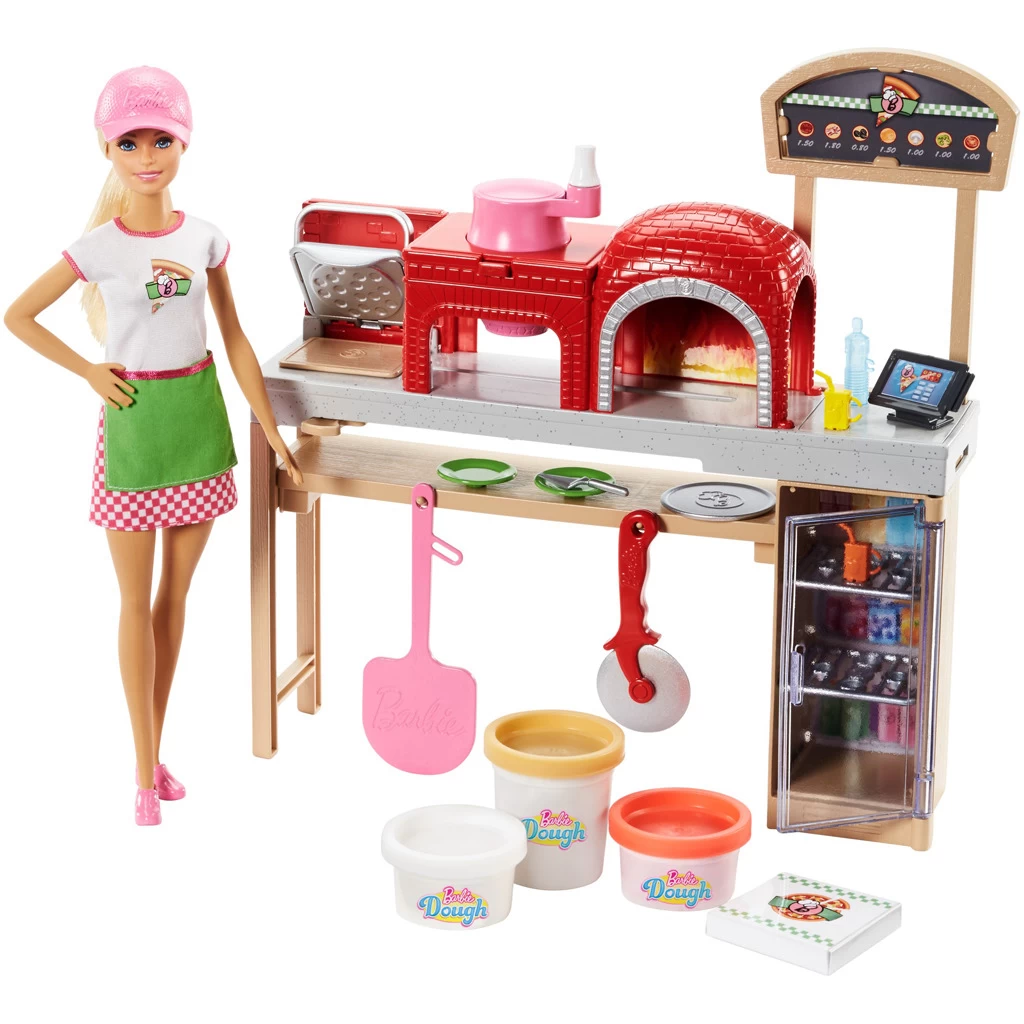 Barbie Pizzabakker Speelset 1 Barbie Pizzabakker Speelset