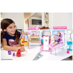 Barbie 2in1 Ambulance Met Geluid 46x19x26 Cm -Barbie 0887961628739 2