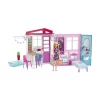 Barbie Huis Met Pop + Meubels En Accessoires