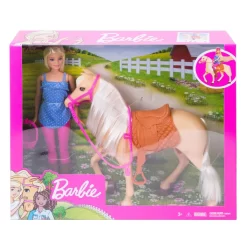 Barbie Pop En Paard Met Accessoires -Barbie 0887961691351 0