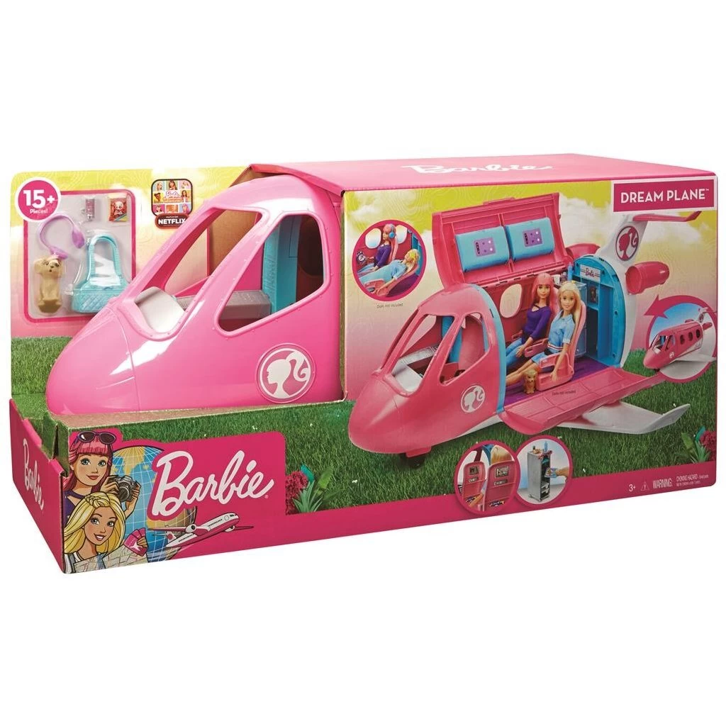 Barbie Droomvliegtuig Met Accessoires 2 Barbie Droomvliegtuig Met Accessoires - Afbeelding 2