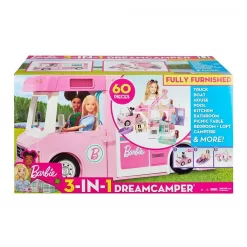 Barbie 3in1 Droomcamper Speelset -Barbie 0887961796865 3
