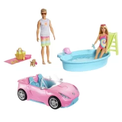 Barbie Cabrio Speelset -Barbie 0887961807653 2