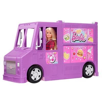 Barbie Fresh 'N' Fun Food Truck Speelset 1 Barbie Fresh 'N' Fun Food Truck Speelset