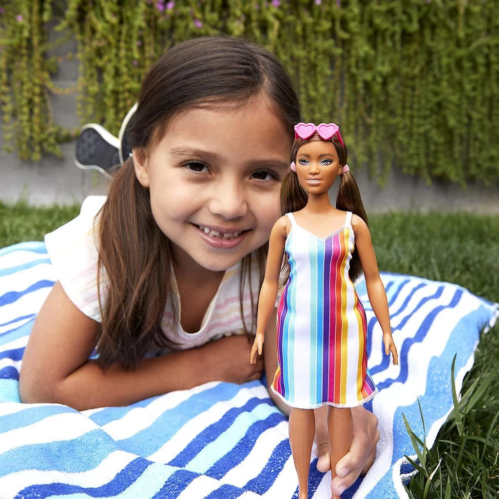 Barbie Loves The Ocean Pop Regenboogjurk 6 Barbie Loves The Ocean Pop Regenboogjurk - Afbeelding 6