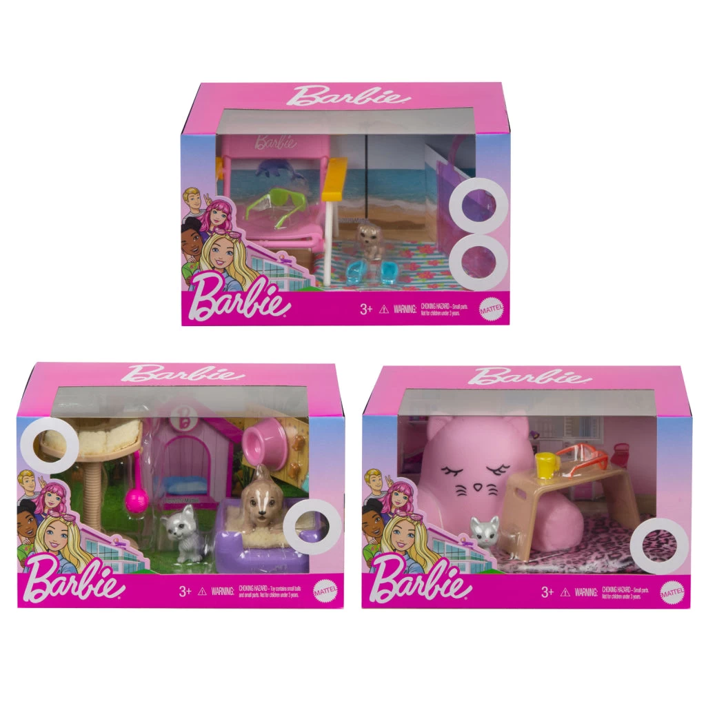 Barbie Huisdieren Speelset Assorti 4 Barbie Huisdieren Speelset Assorti - Afbeelding 4