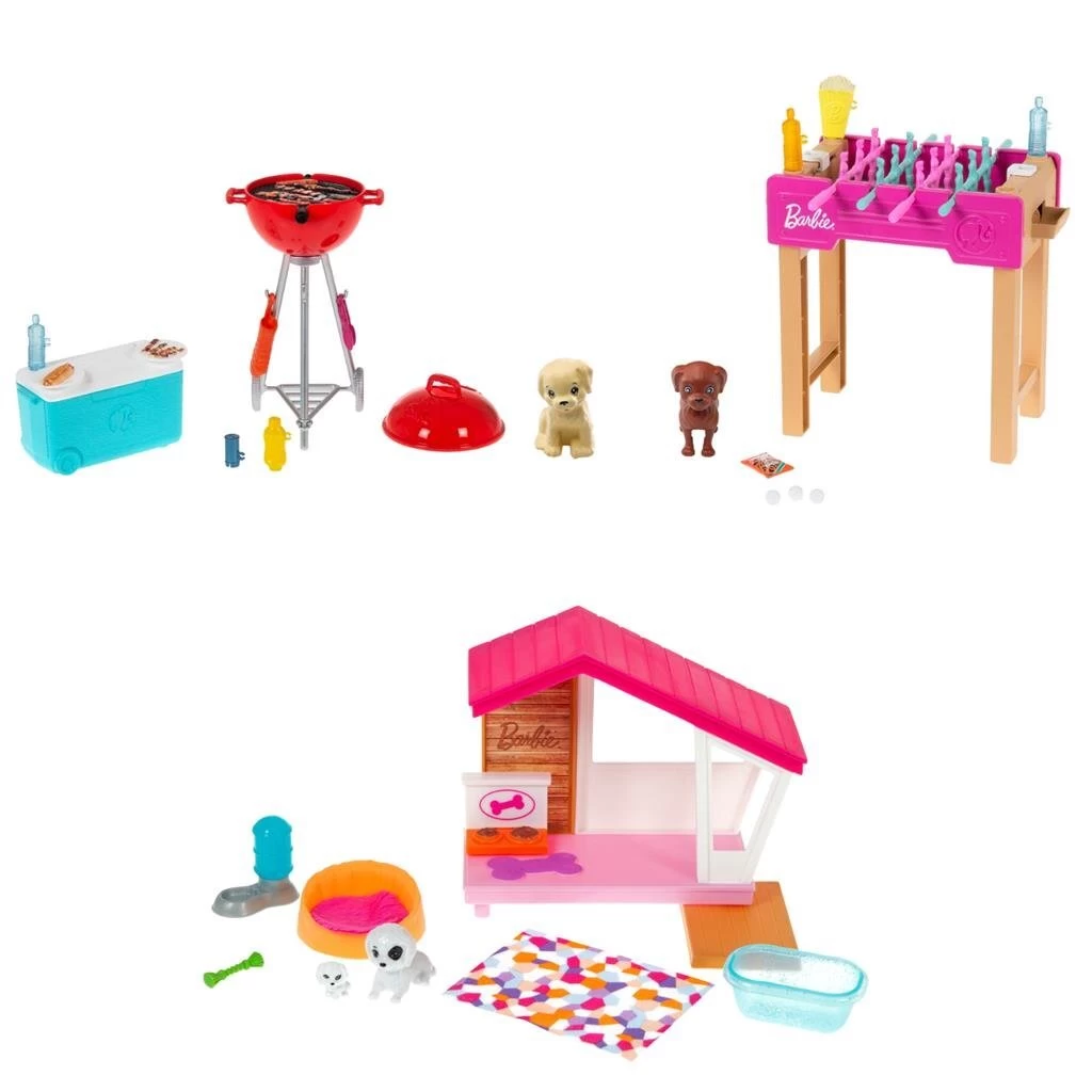 Barbie Mini Huisdieren Speelset Assorti 1 Barbie Mini Huisdieren Speelset Assorti