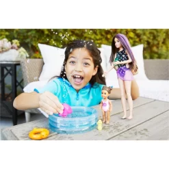 Barbie Skipper Babysitter Zwembadje Speelset -Barbie 0887961909609 3