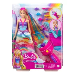 Barbie Dreamtopia Haarverzorgingspop + Accessoires 9 Barbie Dreamtopia Haarverzorgingspop + Accessoires -Barbie 0887961914054 2
