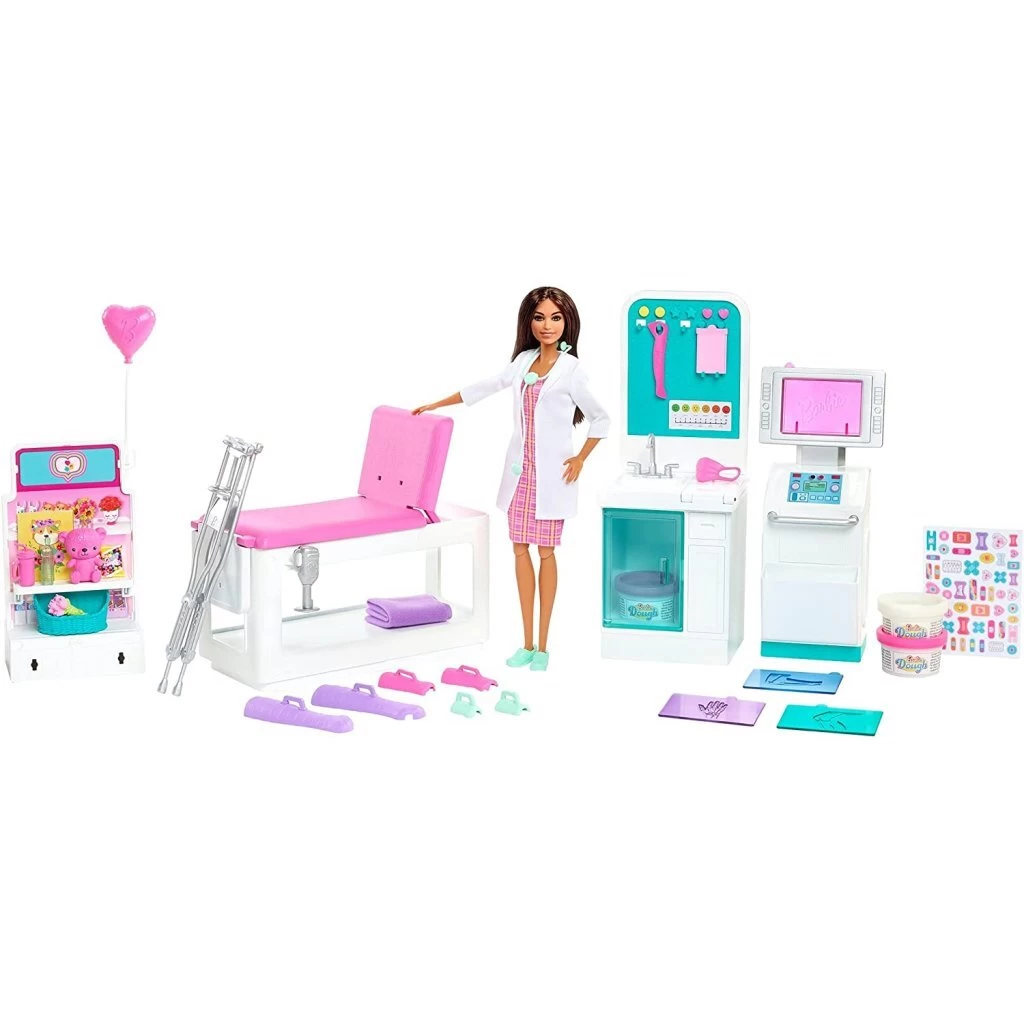 Barbie Careers Ziekenhuis Speelset + Pop 2 Barbie Careers Ziekenhuis Speelset + Pop - Afbeelding 2