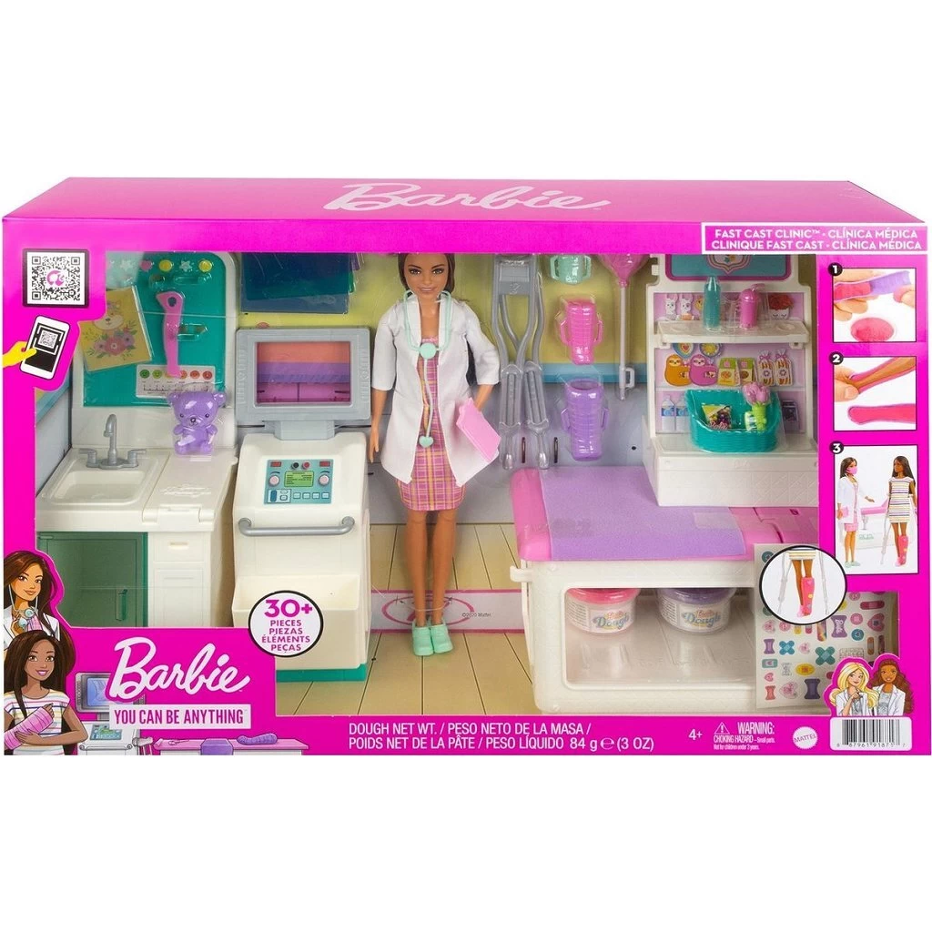 Barbie Careers Ziekenhuis Speelset + Pop 4 Barbie Careers Ziekenhuis Speelset + Pop - Afbeelding 4