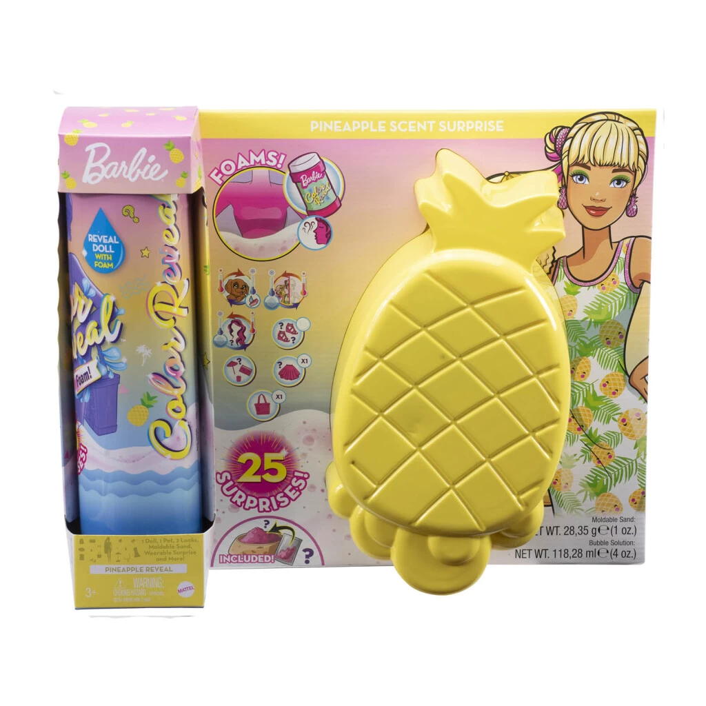 Barbie Color Reveal Ultimate Reveal Wave 3 Foam Ananas 1 Barbie Color Reveal Ultimate Reveal Wave 3 Foam Ananas