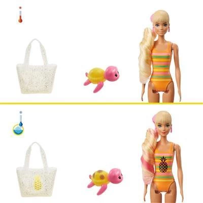 Barbie Color Reveal Ultimate Reveal Wave 3 Foam Ananas 4 Barbie Color Reveal Ultimate Reveal Wave 3 Foam Ananas - Afbeelding 4