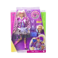 Barbie Extra Blond Met Wafelhaar En Diertje
