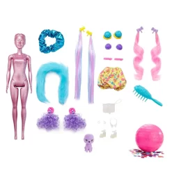 Barbie Color Reveal Glitter Hair Swaps -Barbie 0887961988253 3