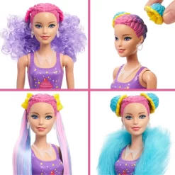 Barbie Color Reveal Glitter Hair Swaps -Barbie 0887961988253 5