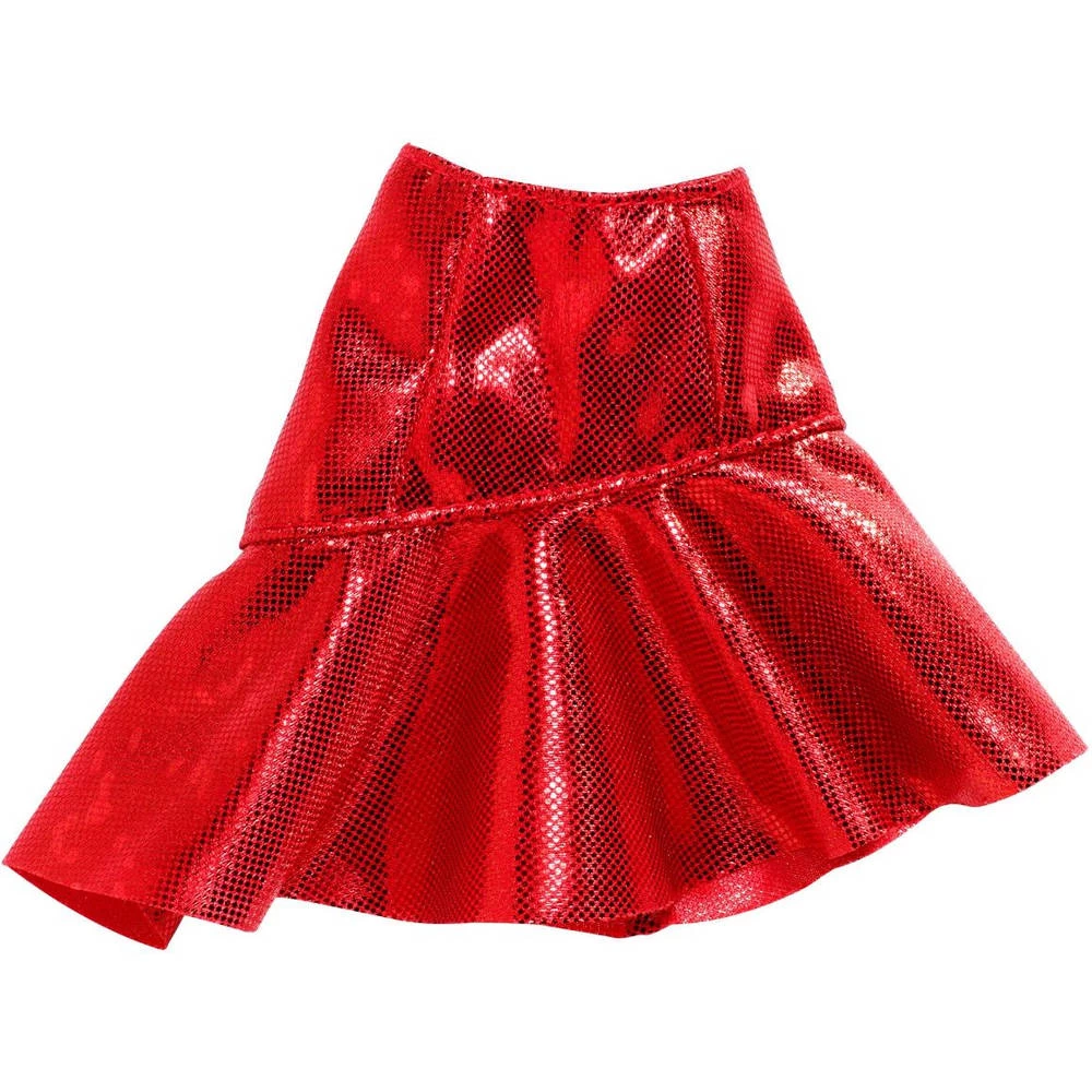 Barbie Rokje Met Ruches - Rood 1 Barbie Rokje Met Ruches - Rood