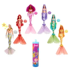 Barbie Color Reveal Regenboog Zeermeermin Pop