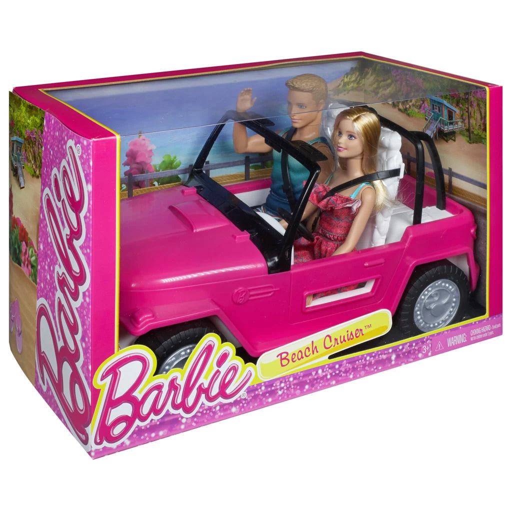 Barbie Beach Cruiser Met Barbie En Ken 4 Barbie Beach Cruiser Met Barbie En Ken - Afbeelding 4