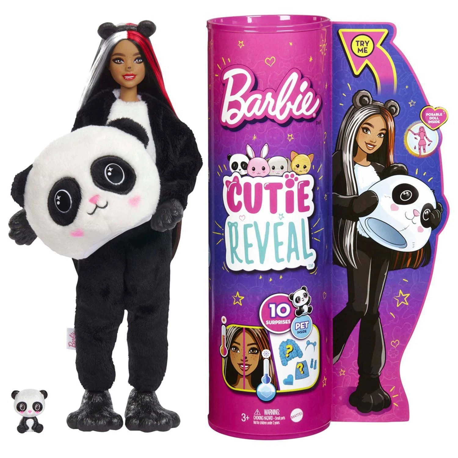 Barbie Cutie Reveal Pop Panda 1 Barbie Cutie Reveal Pop Panda