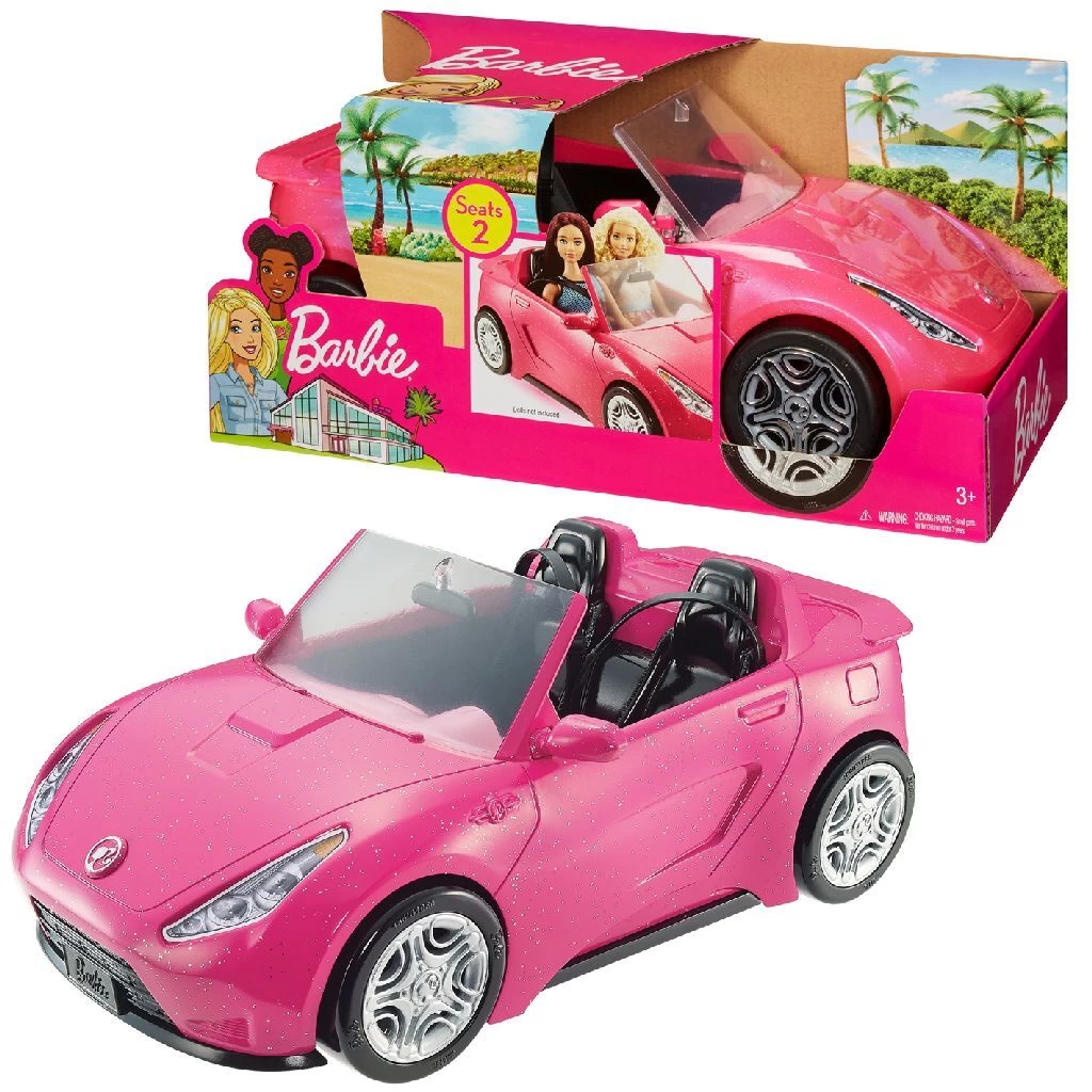 Barbie Carbriolet Roze 1 Barbie Carbriolet Roze