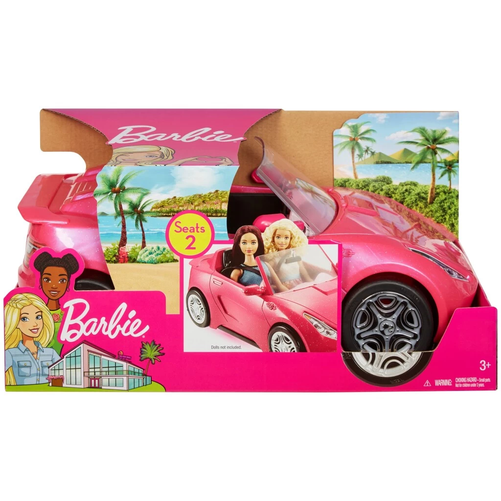 Barbie Carbriolet Roze 4 Barbie Carbriolet Roze - Afbeelding 4
