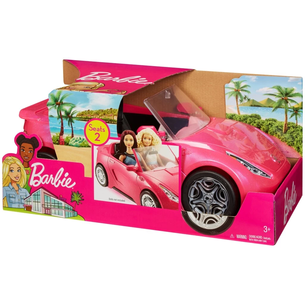 Barbie Carbriolet Roze 5 Barbie Carbriolet Roze - Afbeelding 5