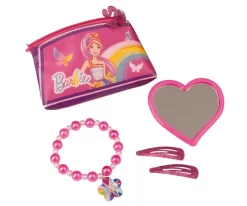 Barbie Haaraccessoiresset Met Tasje 5-delig Roze