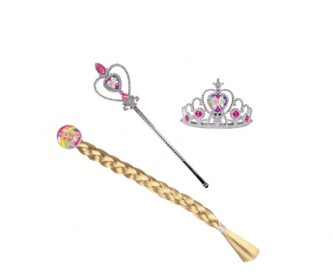 Barbie Prinsessenset 3-delig Roze 1 Barbie Prinsessenset 3-delig Roze