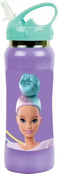 Barbie Drinkfles Meisjes RVS 580 Ml Paars