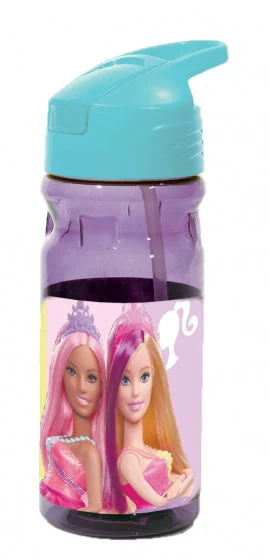 Barbie Drinkfles Water Canteen Meisjes 500 Ml Paars/blauw 1 Barbie Drinkfles Water Canteen Meisjes 500 Ml Paars/blauw