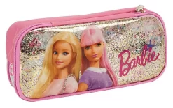 Barbie Etui Ovaal Meisjes 23 X 6 X 10 Cm Polyester Roze