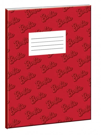 Barbie Notitieboek Meisjes B5 17,6 X 25 Cm Papier Rood