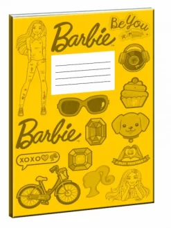 Barbie Notitieboek Meisjes B5 Papier 40 Pagina's Geel