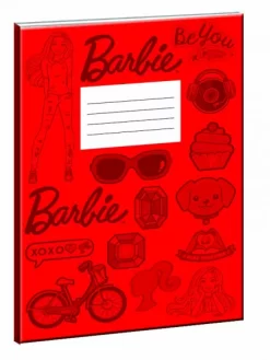 Barbie Notitieboek Meisjes B5 Papier 40 Pagina's Rood