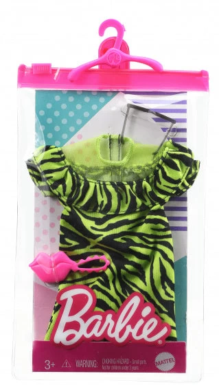 Barbie Poppenjurk Met Accessoires Fashion GRC05 3-delig 2 Barbie Poppenjurk Met Accessoires Fashion GRC05 3-delig - Afbeelding 2